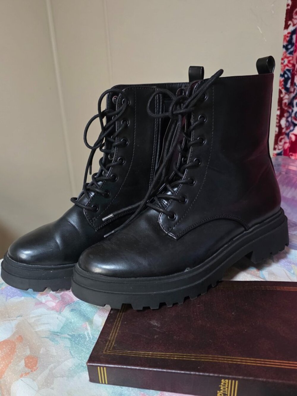 A New Day "Bridget" Combat Boots, Size 10 Condition is New without tags.